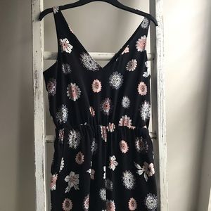 Loft flower jumpsuit